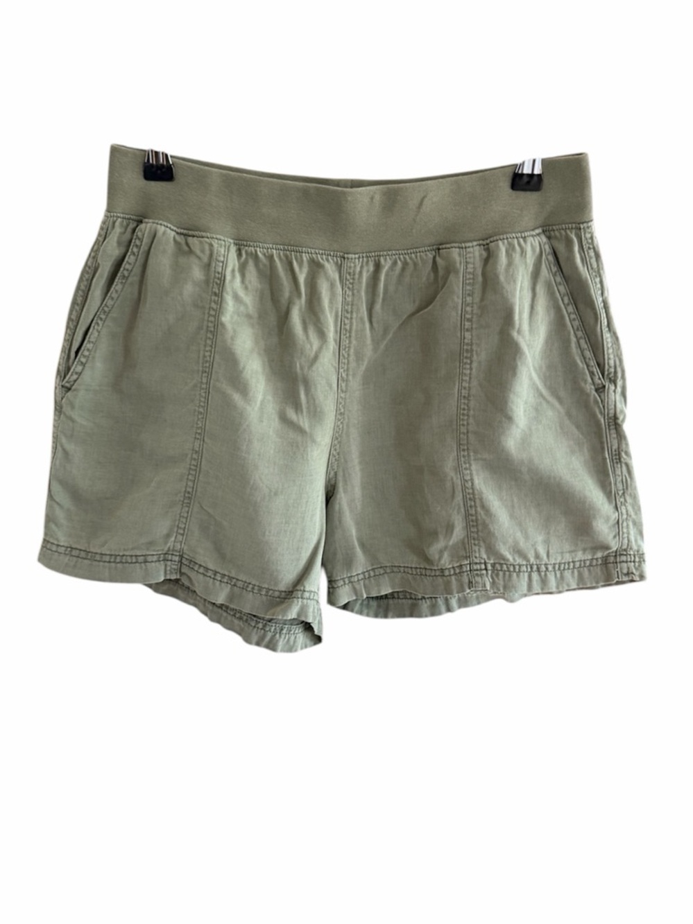 NWOT Faherty Green Arlie Day Shorts in Green size M - Picture 3 of 7